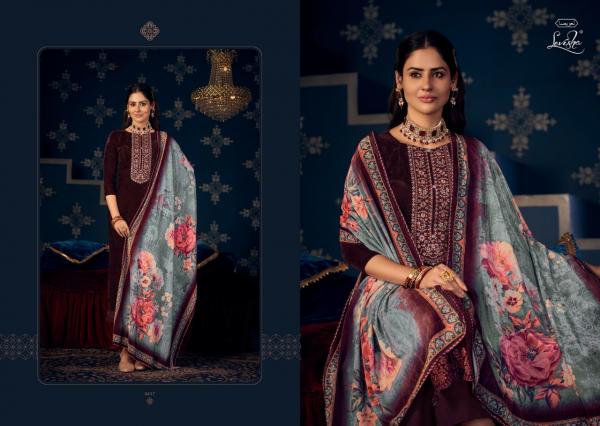 Levisha Ekanya Vol 2 Velvet Designer Exclusive Dress Material